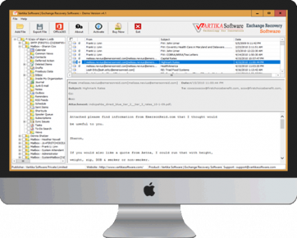 Recover Deleted Mailboxes from Exchange Database to Outlook PST